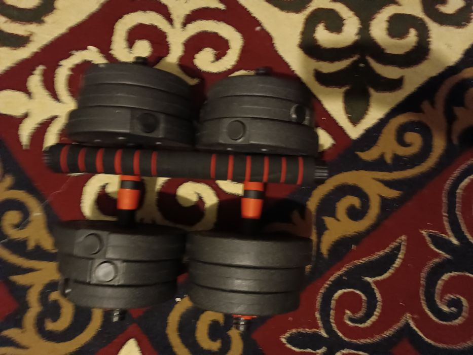 гантели 58кг и 20кг