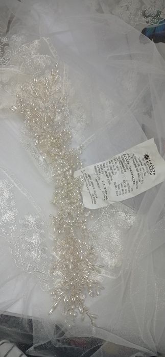 Свадебное платье (1 раз одевали)