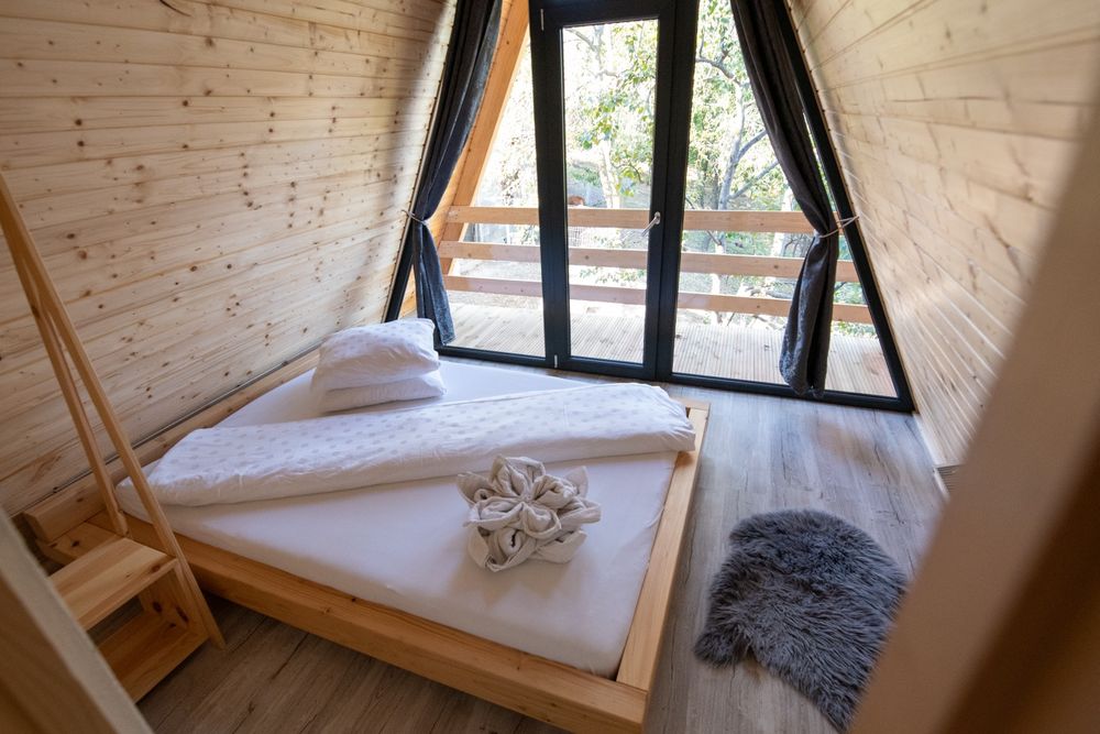 Cabană la munte  A frame