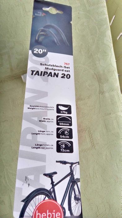 Aripi pentru bicicleta cu roti de 20