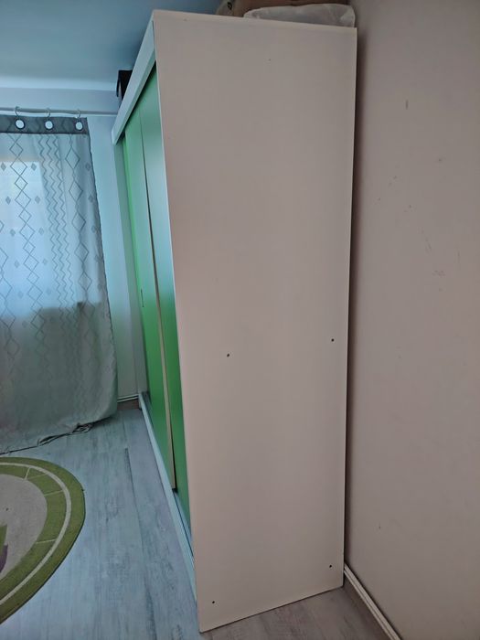 Dressing, șifonier verde cu alb