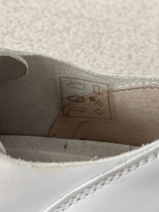 Adidasi Dr. Martens Dante albi din piele marimea 38