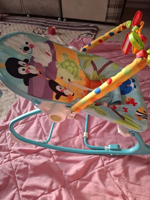 Детский Шезлонг-Качалка