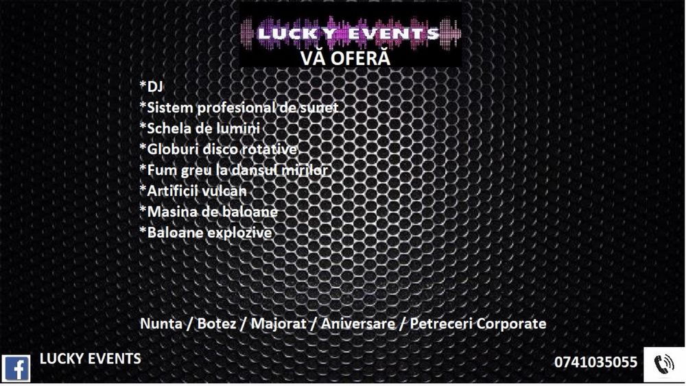 Dj sonorizare schela de lumini evenimente corporate,majorat,nunta