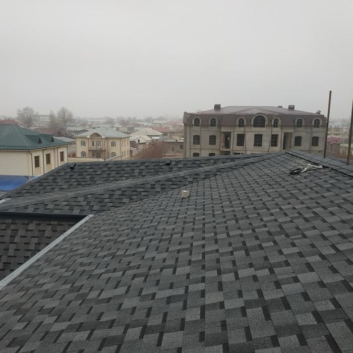 Монтаж мягкая кровля