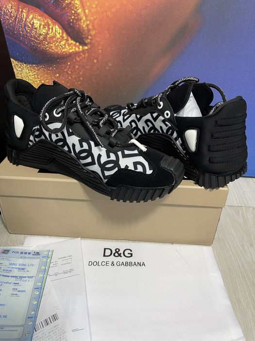 Adidasi Dolce Gabbana piele naturala Full Box colectie noua