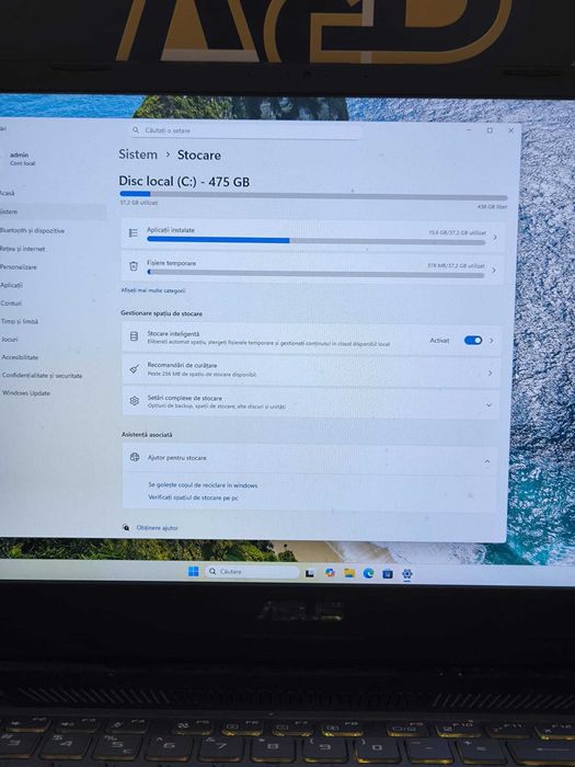 Laptop Gaming ASUS TUF FX505D | Ryzen 7 3750H | GTX 1650 AGP Amanet