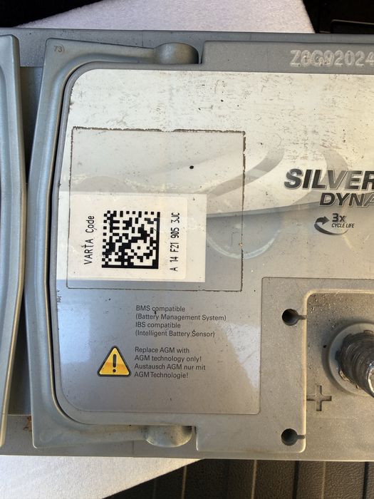 Baterie auto Varta Silver Dynamic AGM 12V 80Ah 800A