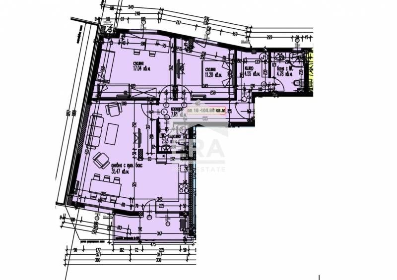 Продава се Тристаен апартамент в Варна, Аспарухово - 118 кв.м за 1000 €/кв.м - Снимка #1