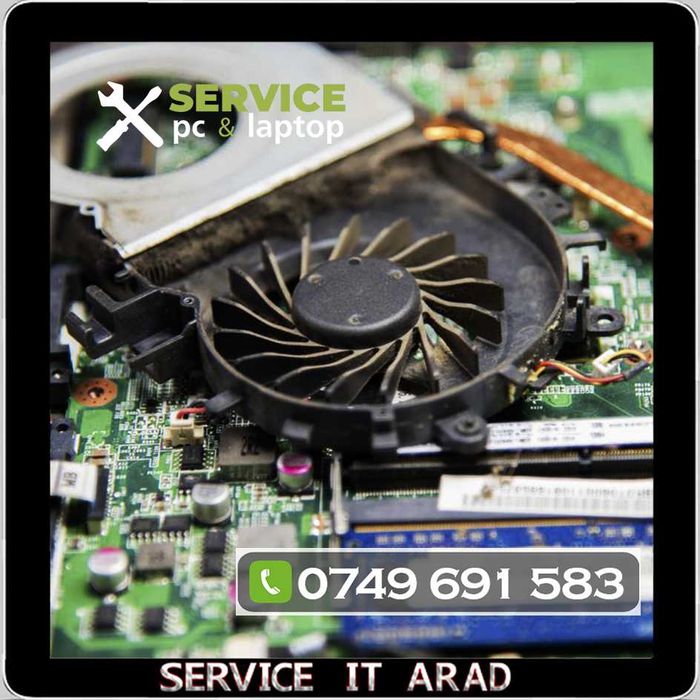 Instalare Windows 11 / 10 / Ms Office Curatare mentenanta IT schimbare pasta termo Laptop si Pc /Reparatii / Service calculatoare la domiciliu in Arad