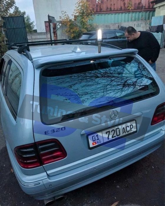 Спойлер Бампер Пороги Мерседес w210