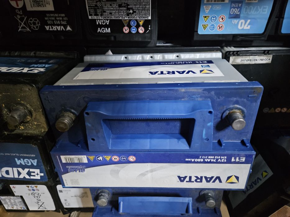 Baterii auto sh de la 60Ah pana la 105Ah