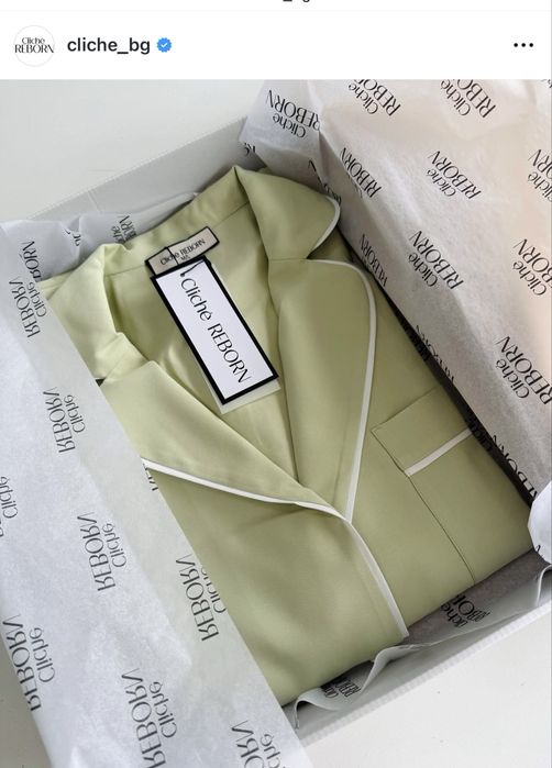 Cliche сет къси панталонки и риза