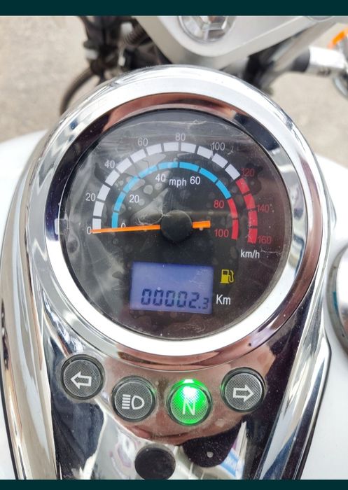 Легендарный чоппер 250 кубовый распродажа!!! Белый цвет