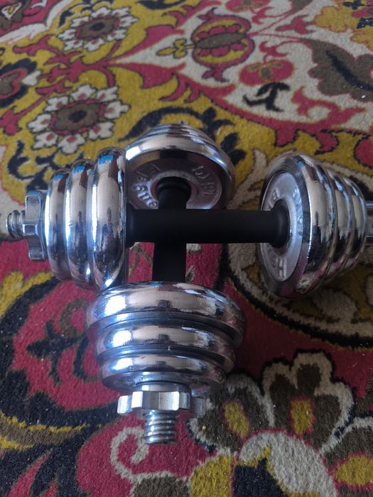 Гантели  с блинами