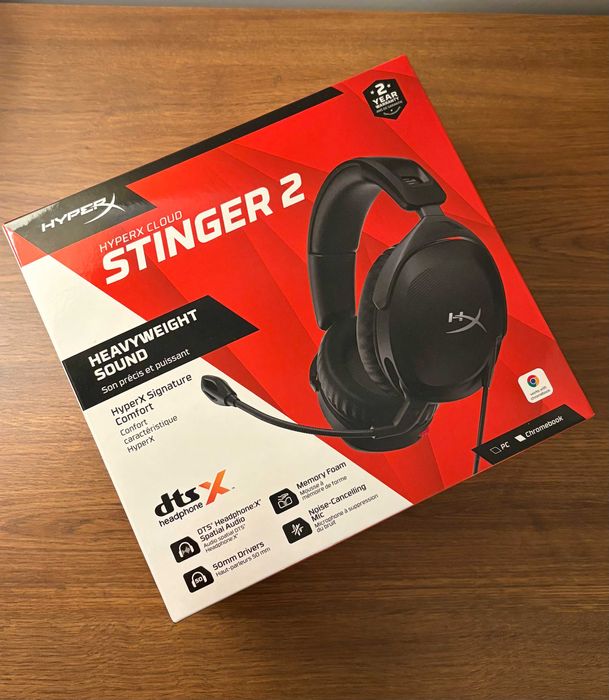 Игровые наушники HyperX Cloud Stinger с микрофоном (НОВЫЕ)