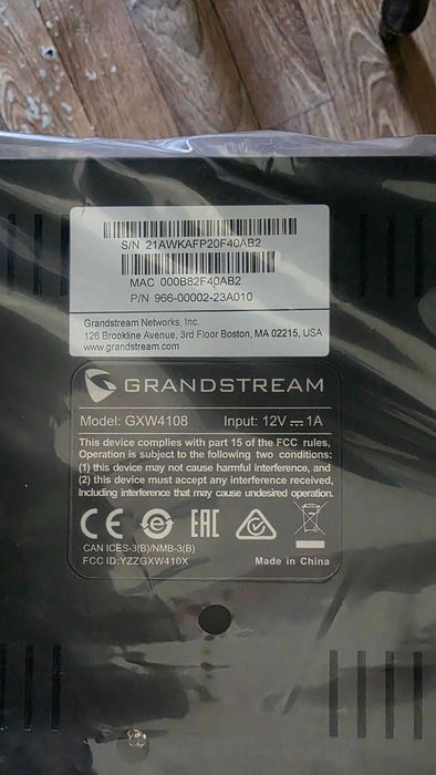 Продам IP шлюз GXW4108 FXO Grandstream