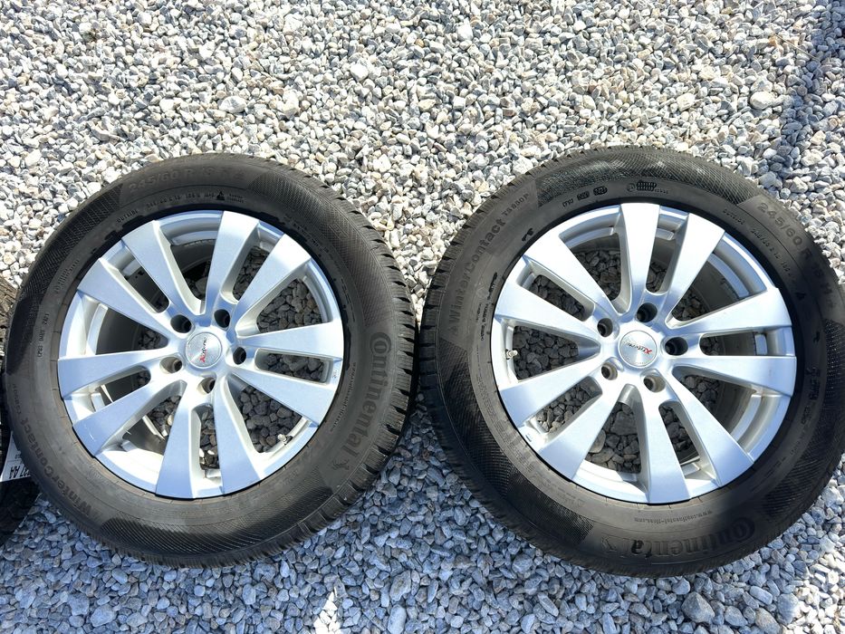 Джанти 18 от Grand Cherokee 5x127, ET40, 8J, с гуми 245/60 Continental