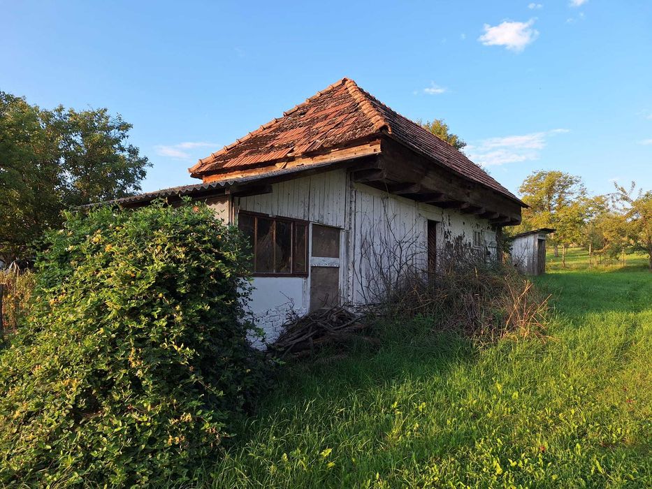 Teren cu casa si anexe - centru comuna, acte in regula