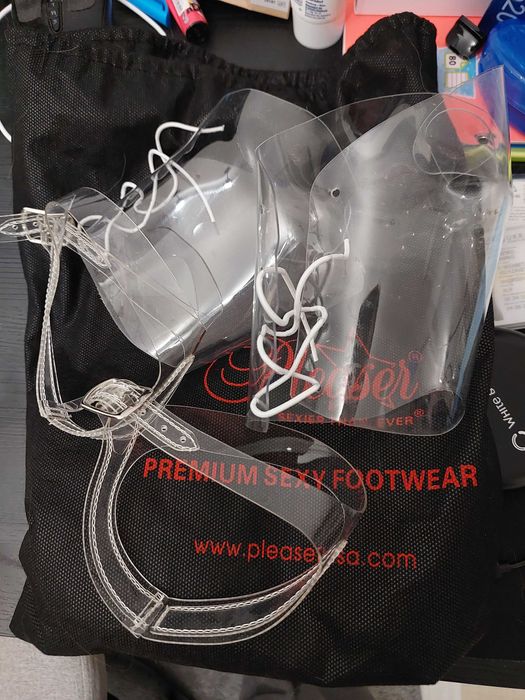 Обувки за екзотик пол денс. Размер 36, ток 20 см.