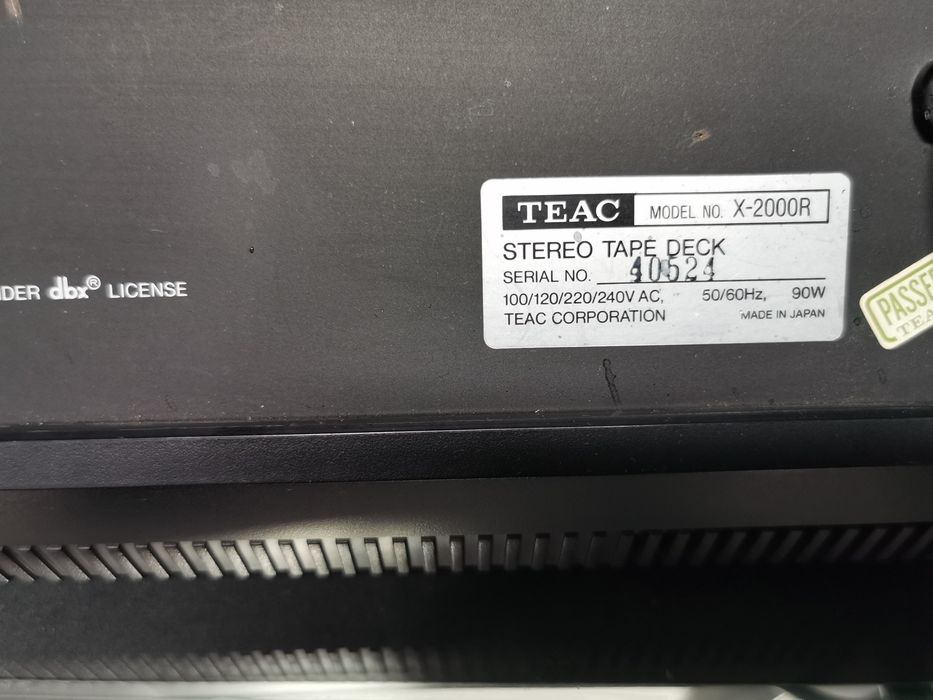 Teac X-2000R Akai Revox