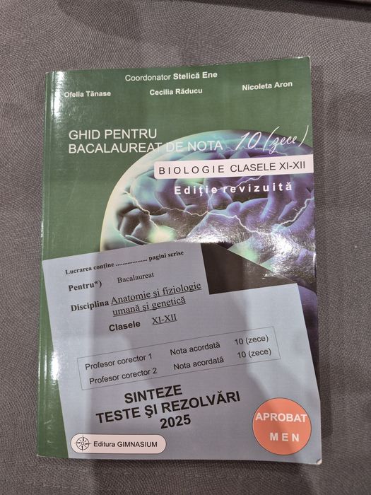 Ghid pentru Bacalaureat Biologie XI-XII
