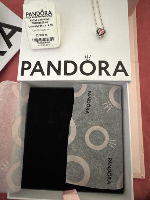 PANDORA оригинал Колье и кулон
