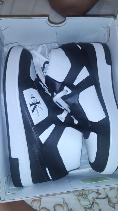 Ghete adidasi de piele calvin klein