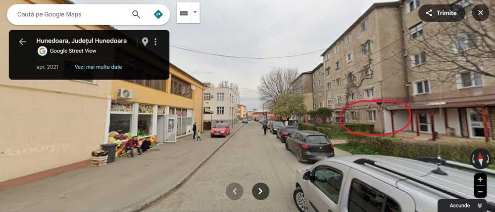 Garsonieră piața Dunărea Hunedoara decomandată