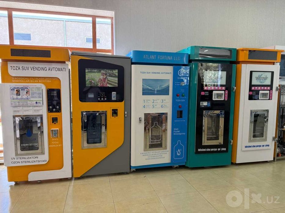 Вендинг vending vodamat suv sotish apparati, vodomat аквабокс, aquabox