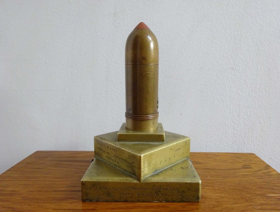 Bricheta militara, Primul Razboi Mondial, din alama pe benzina -UNICAT