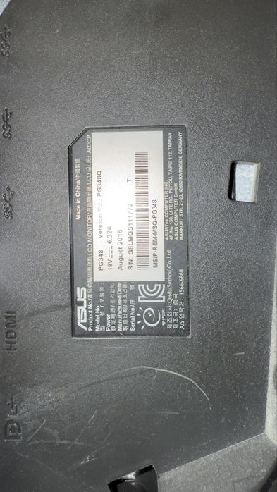 Asus ROG Swift PG348Q de 34