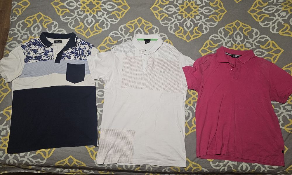 15 броя тенски US Polo, Hugo, Zara и др.