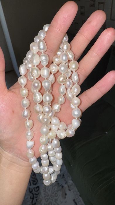 Натуральный жемчуг. Бусы