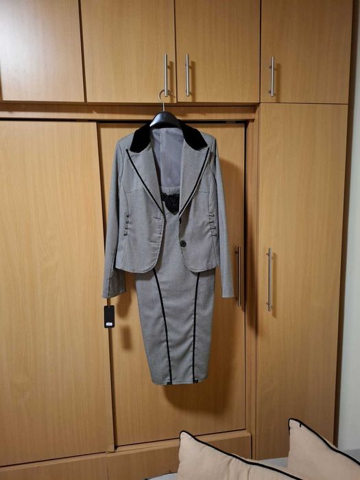 sarafan dama cu sacou 38-40, nou cu eticheta