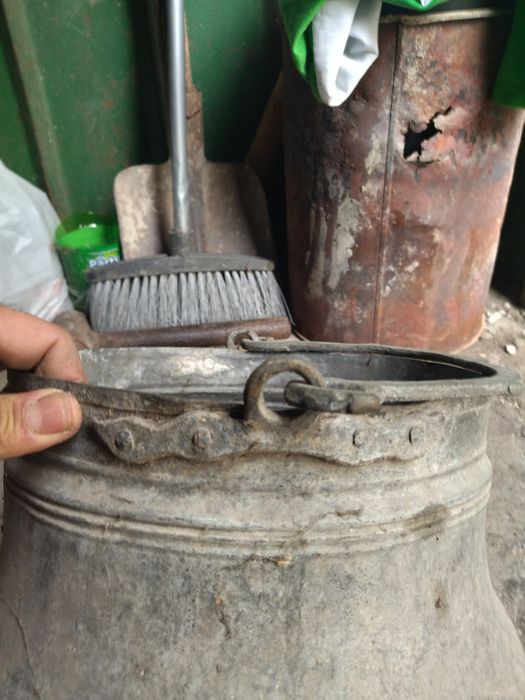 Медно котле за Декорация