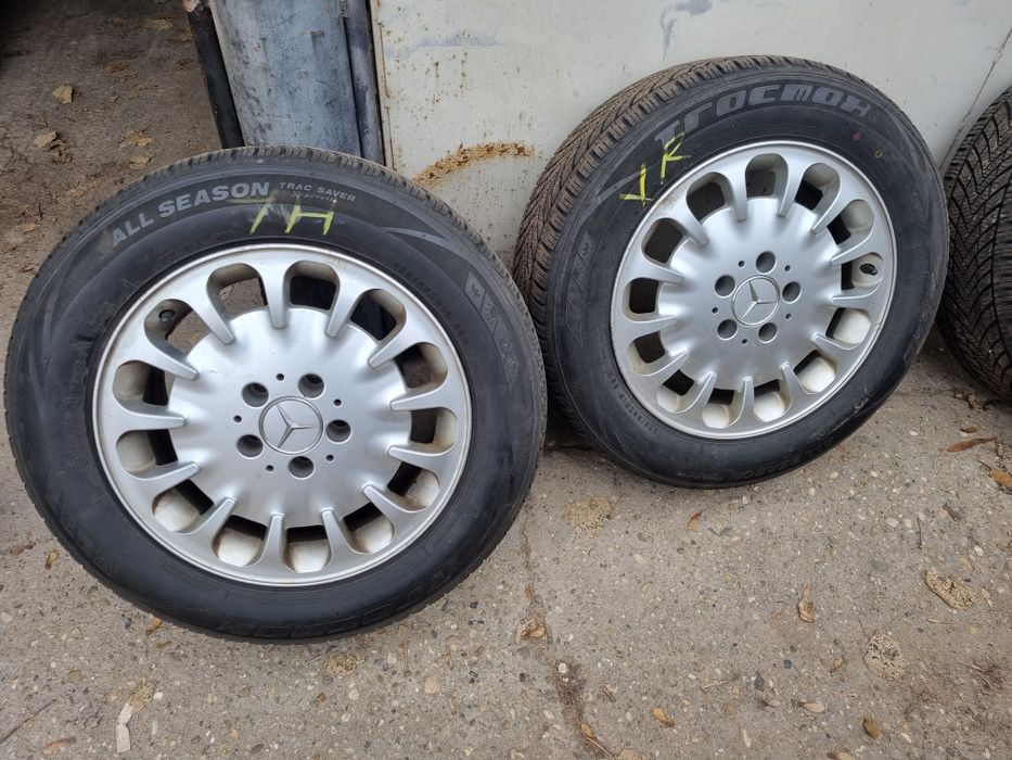 Джанти 16 цола 5×112 мерцедес с гуми