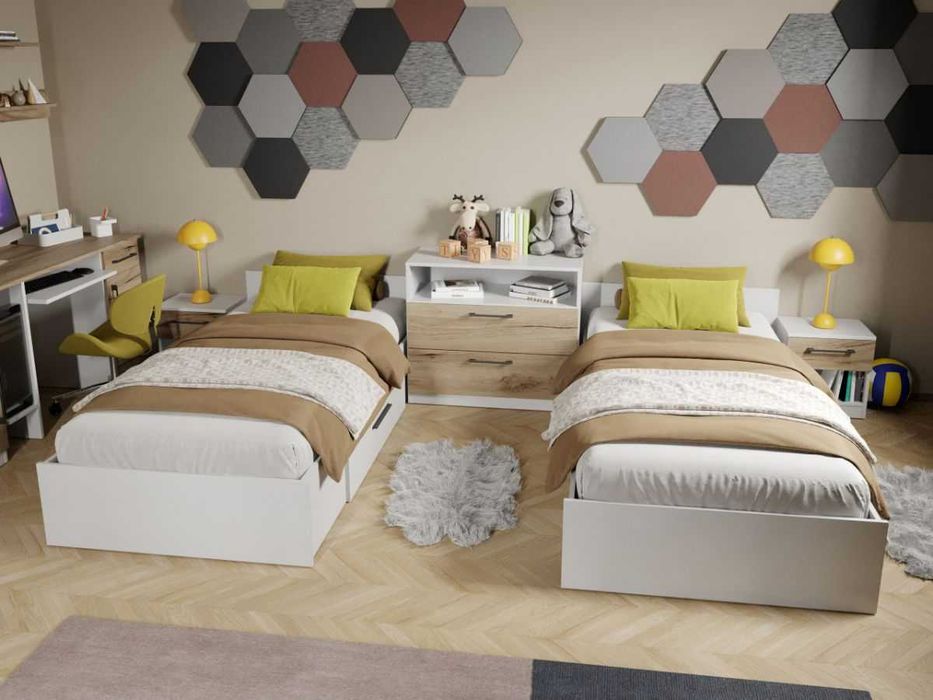 Set Mobila Dormitor Tineret Mihai C24 - Transport Gratuit in 4-10 zile