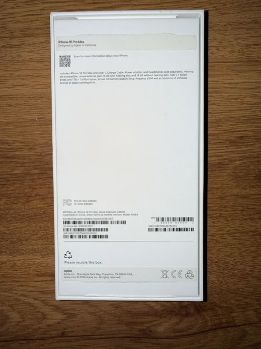 Iphone 16 pro Max 256G