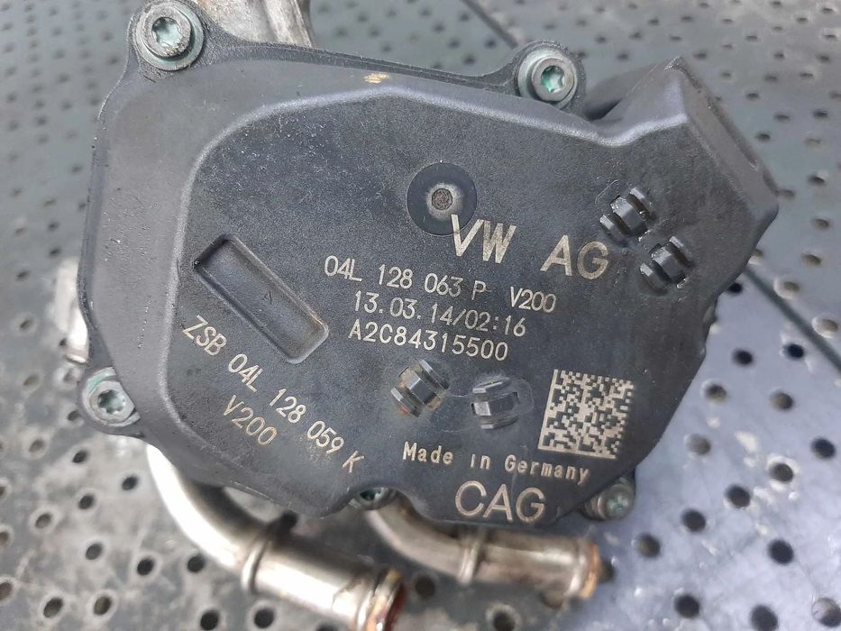 Clapeta acceleratie 2.0 tdi vw golf 7 audi a3 8v seat leon skoda octavia 3 04l128063p 04l128059k