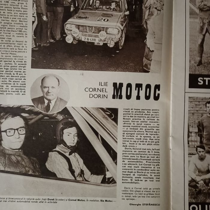 Revista SPORT nr.11 , anul 1975 .