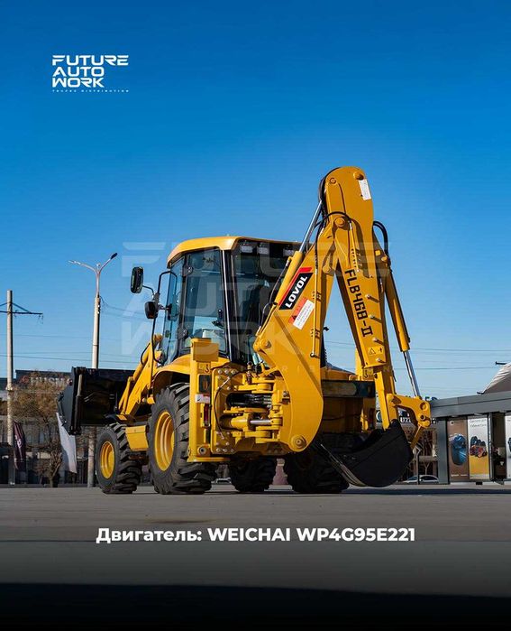 LOVOL FLB468-II pogruzchik + ekskavator + buldozer nasiya