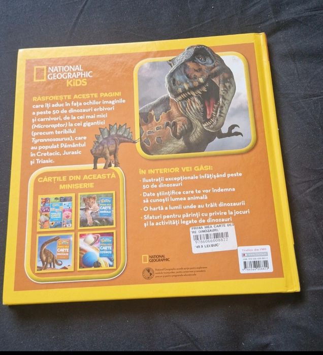 Carte- Prima mea carte despre dinozauri, noua