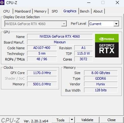 RTX 4060 8GB Maxsun