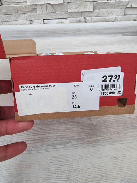 Детски маратонки puma carina 2.0 mermaid номер 23