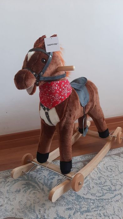 Лошадка качалка новый