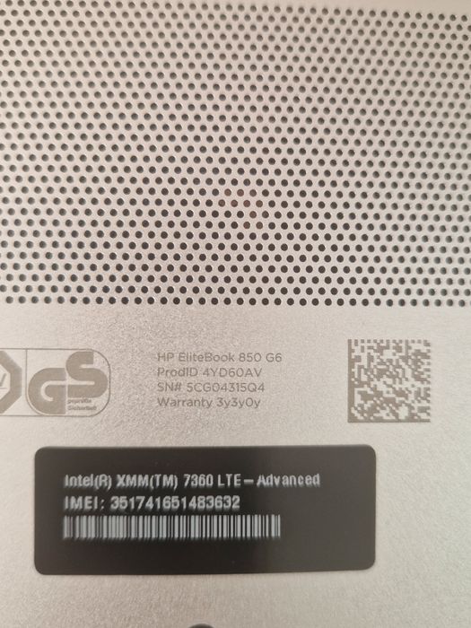HP Elitebook 850 G6