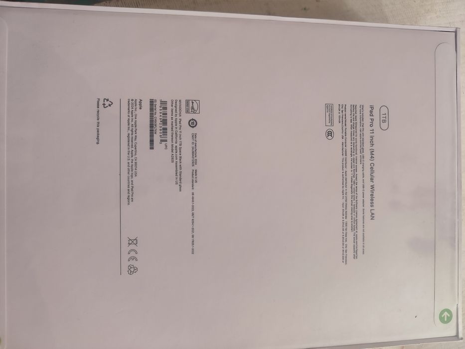 iPad Pro 11 M4 1TB Cellular (планшет)