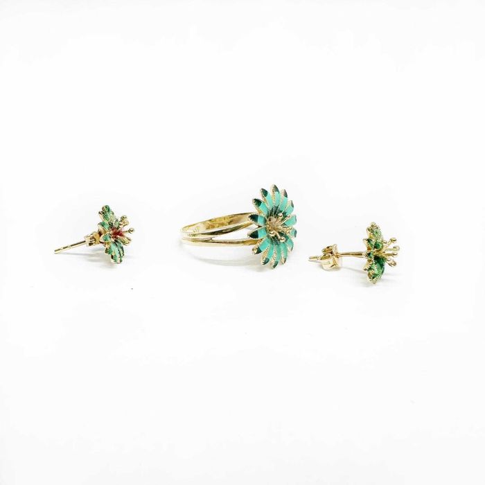 Set Inel si cercei din aur 14k 4.52g ProMax Amanet