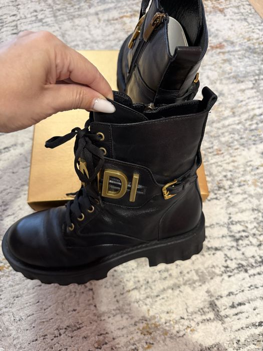 Дамски боти естествена кожа